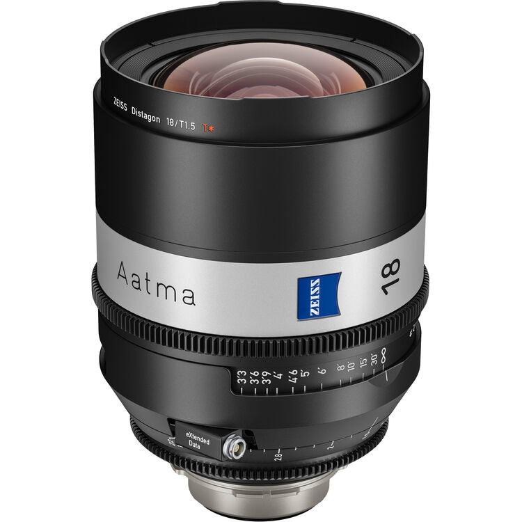 Кино обектив Zeiss Aatma 18mm T1.5 (PL, Метрична скала)