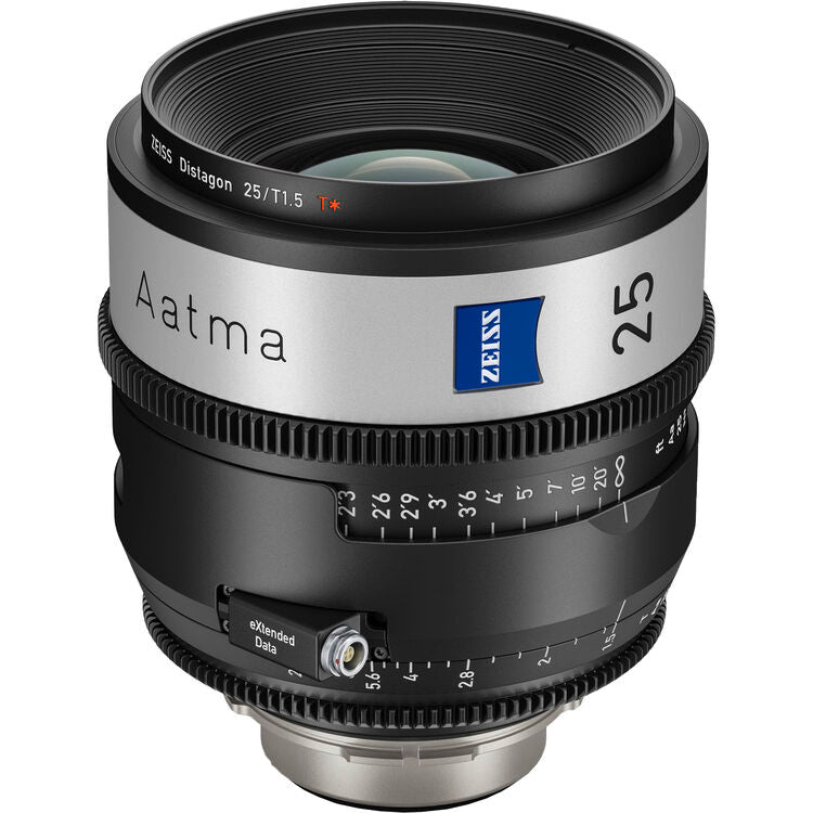 Кино обектив Zeiss Aatma 25mm T1.5 (PL, Метрична скала)