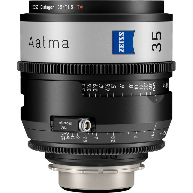 Кино обектив Zeiss Aatma 35mm T1.5 (PL, Метрична скала)