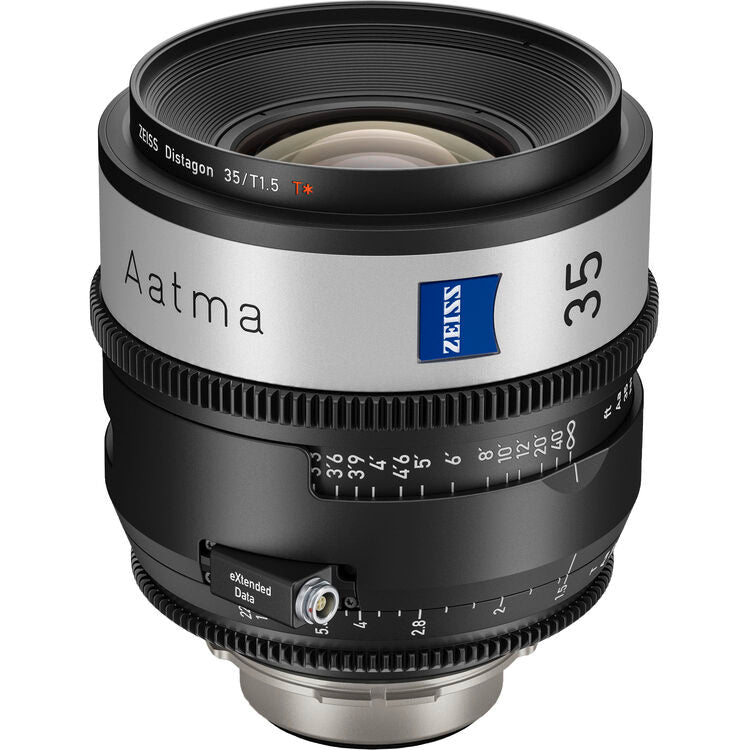 Кино обектив Zeiss Aatma 35mm T1.5 (PL, Метрична скала)