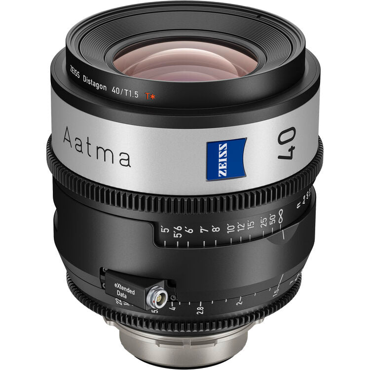 Кино обектив Zeiss Aatma 40mm T1.5 (PL, Метрична скала)