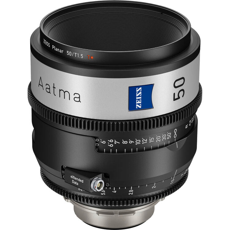 Кино обектив Zeiss Aatma 50mm T1.5 (PL, Метрична скала)