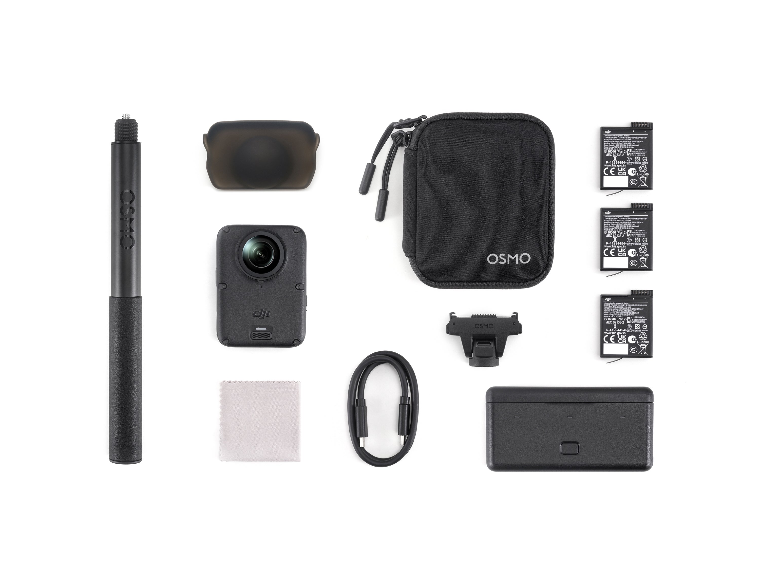 Екшън камера DJI Osmo 360 II Adventure Combo