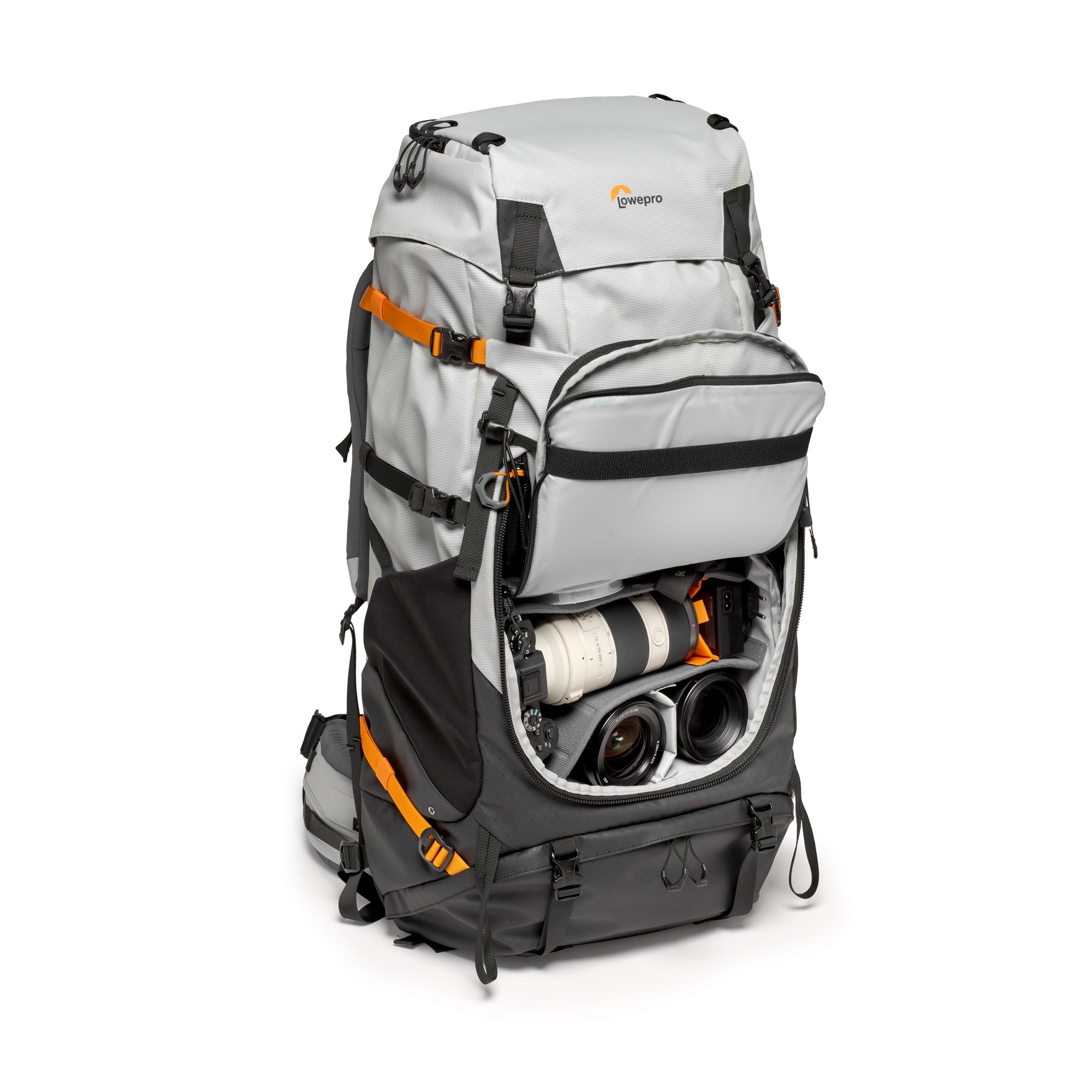 Раница Lowepro PhotoSport PRO 70L AW III (M-L) - Сив