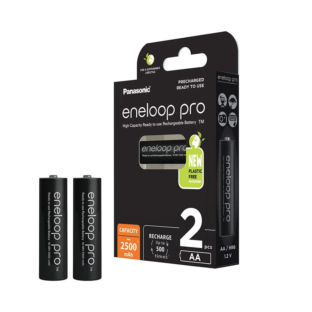 Panasonic Eneloop Pro AA 2500 mAh (2 pcs)