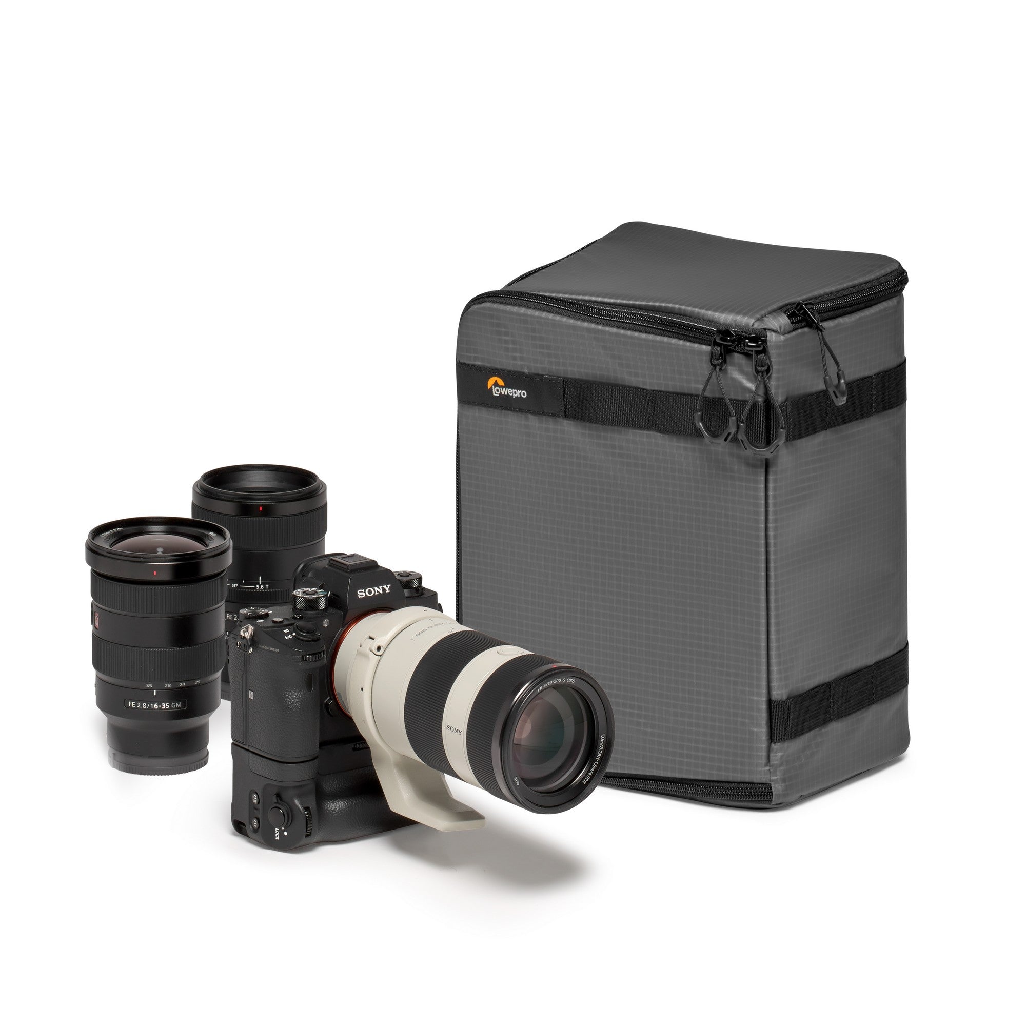 Чанта Lowepro GearUp PRO camera box XL II - органайзер - сиво