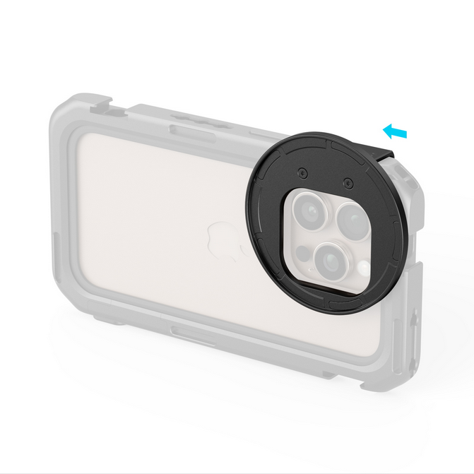 SmallRig 67mm магнитен адаптер за филтър за страничен монтаж за iPhone 16 Series Cages (5010)