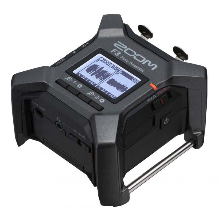 Zoom F3 FIELD Multitrack рекордер -32-Bit Float