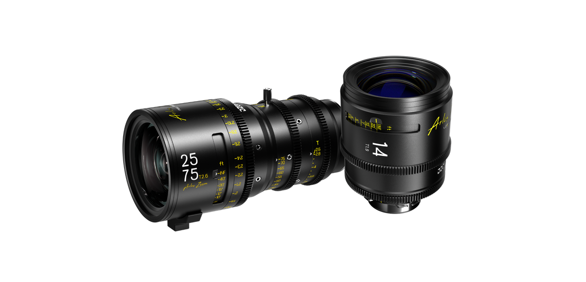 DZOFILM Arles Zoom 25-75 & Arles Prime 14mm (Creator Kit 2, Metric)