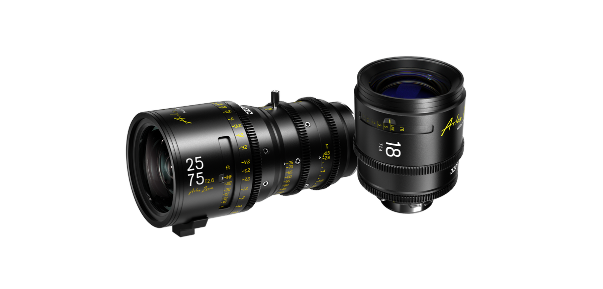 DZOFILM Arles Zoom 25-75 & Arles Prime 18mm (Creator Kit 1, Metric)