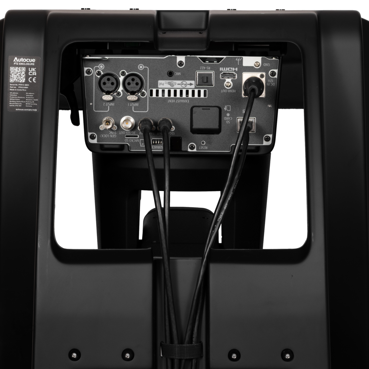 Autocue 19 inch Pioneer PTZ Teleprompter