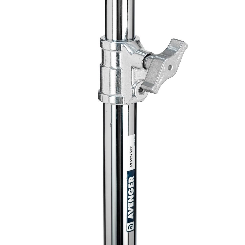 Статив за осветление Manfrotto Avenger C-STAND KIT 33 с плъзгащ се крак, шпага, грип глава - хромиран