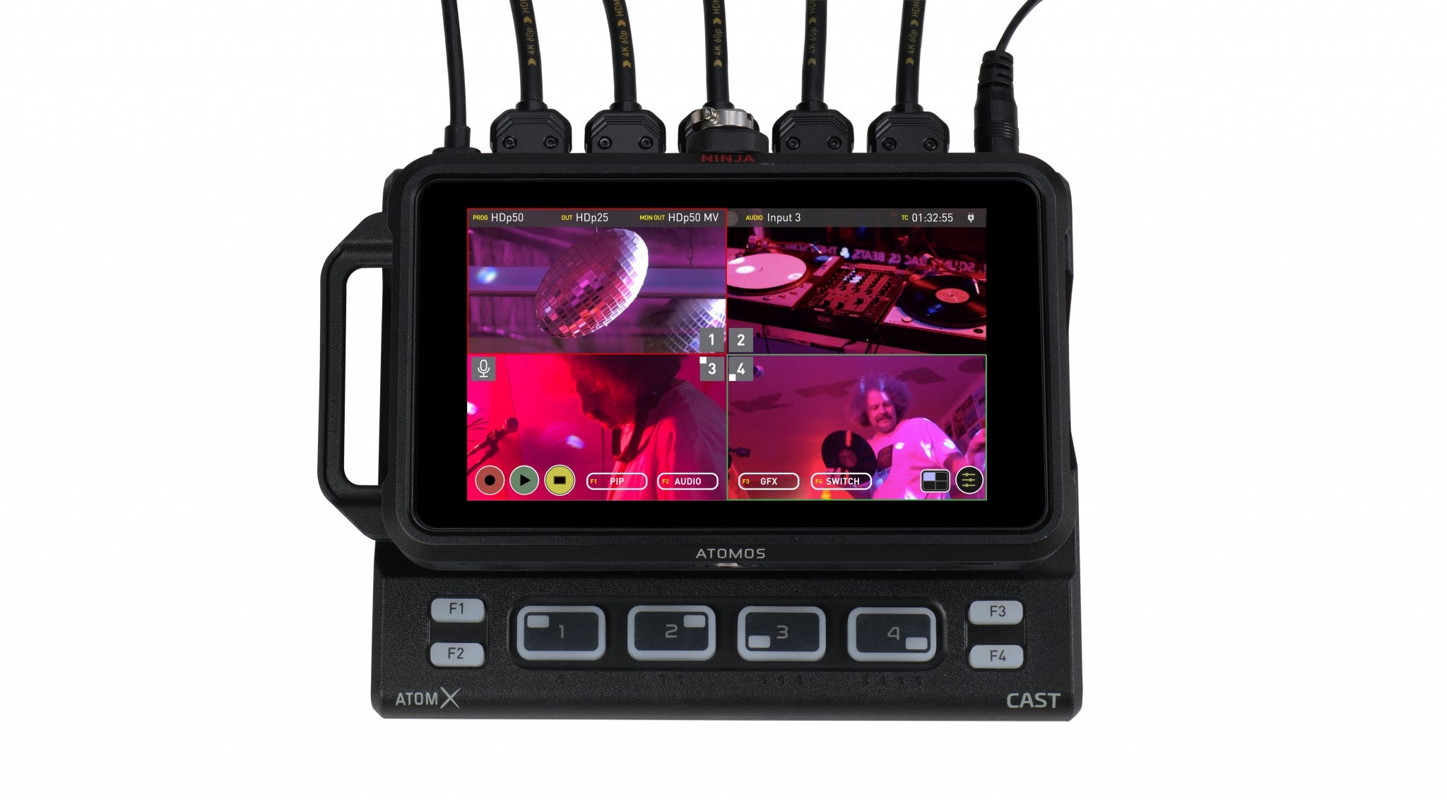 ATOMOS AtomX Cast - Модулна докинг приставка за Ninja V и Ninja V+