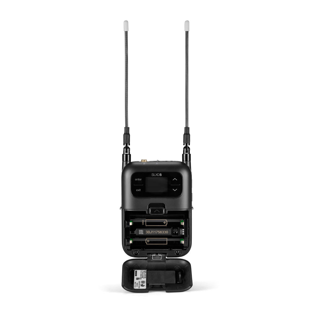 Shure SLXD15/W85-J53 (562-606 MHz) Digital Camera-Mount Wireless System with Bodypack and lav WL185