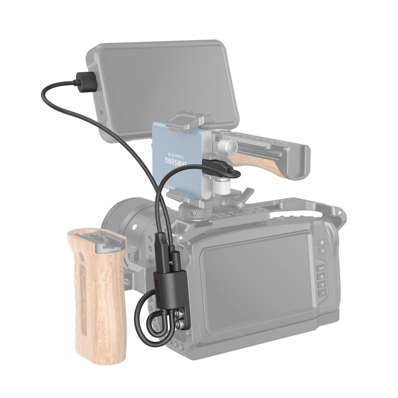 HDMI и Type-C Адаптер за клетка SmallRig