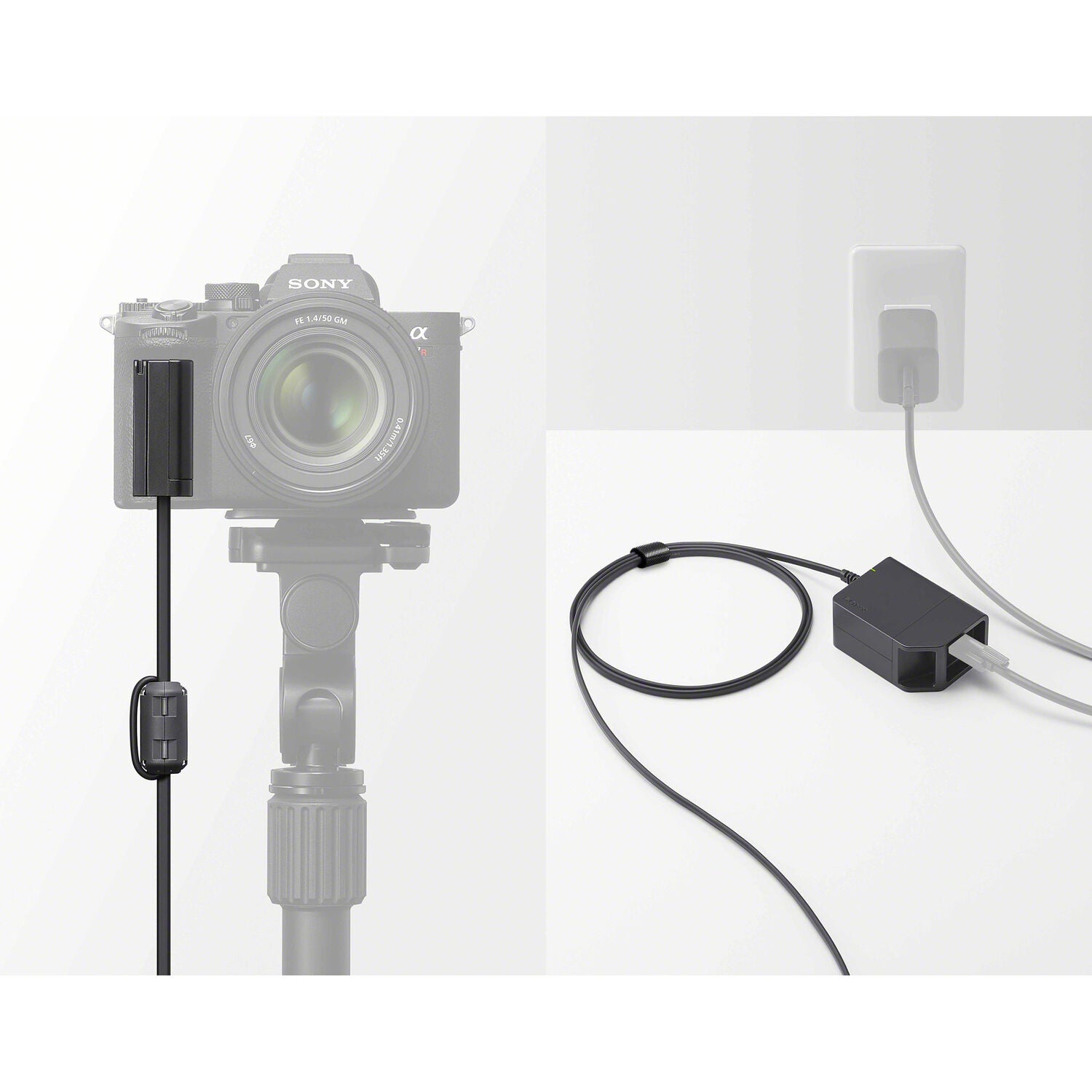 Външно захранване за камери с FW50 и FZ100 батерии Sony DC-C1