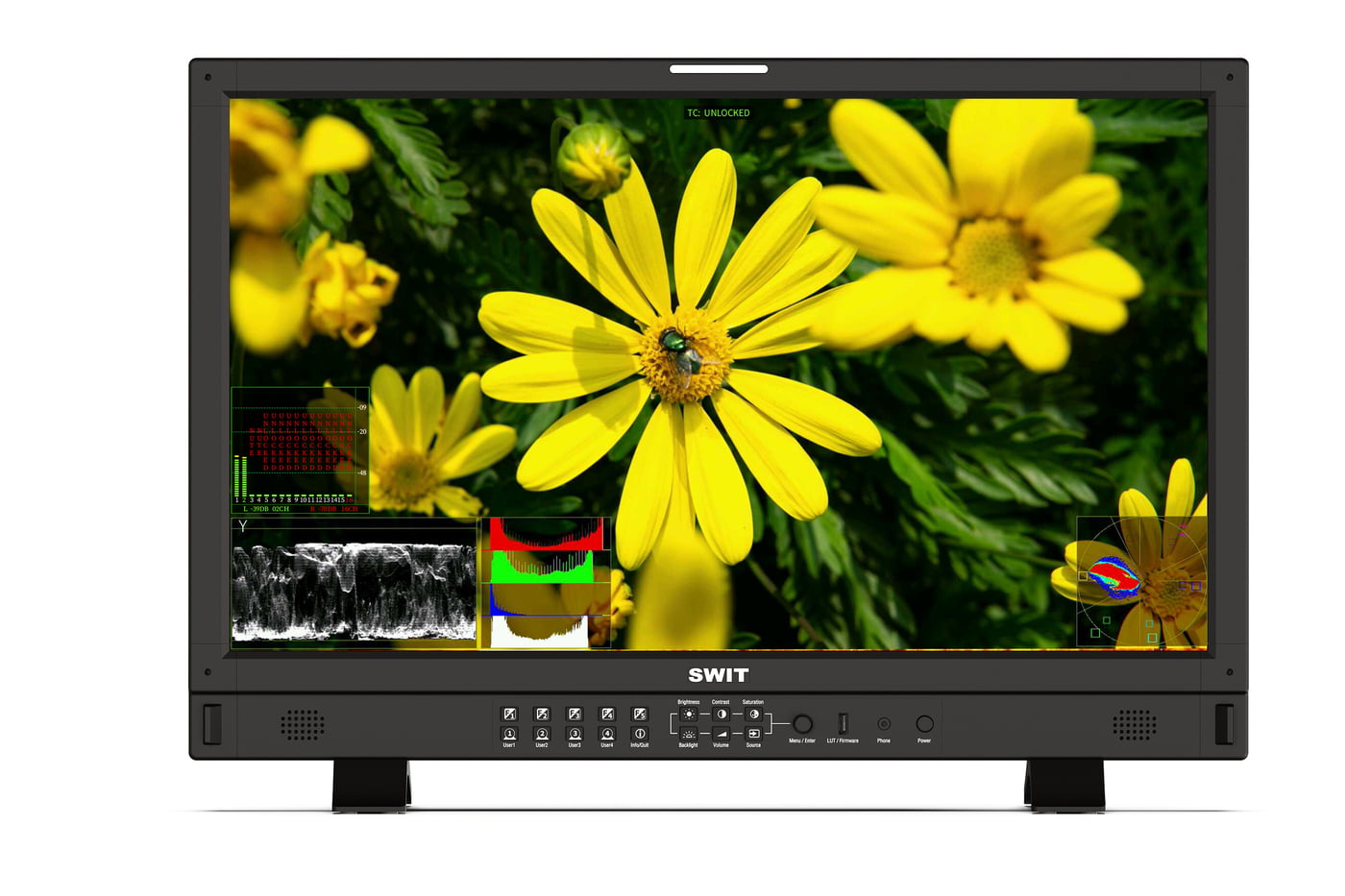 Монитор SWIT BM-U275HDR 27-inch 4K/8K 12GSDI HDR Studio Monitor