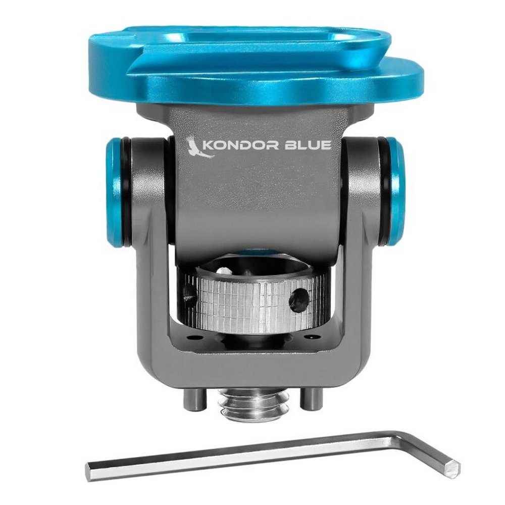 Kondor Blue Monitor Mount with Mini Quick Release Built-In (Tilt/Pan)