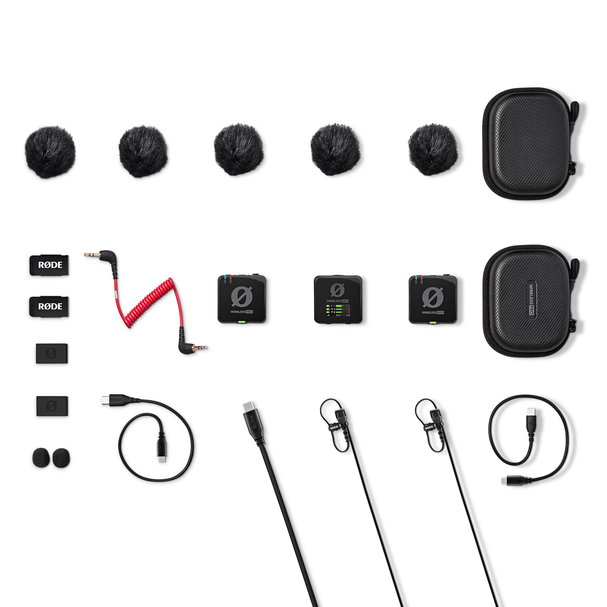 Комплект безжични брошки и рекордер Rode Wireless Pro - 2бр. предавател и 1бр. двуканален приемник