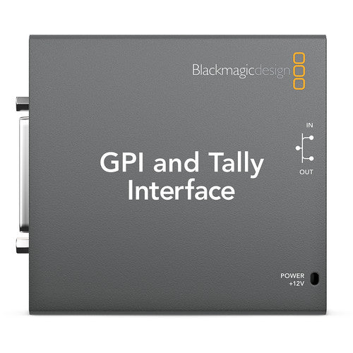 Blackmagic Design GPI and tally interface