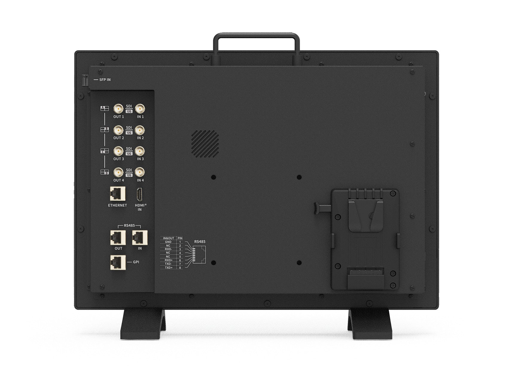 SWIT BM-U175 17inch 8K 4x12GSDI HDR Zero-Delay Reference UHD Monitor with Auto-Calibration