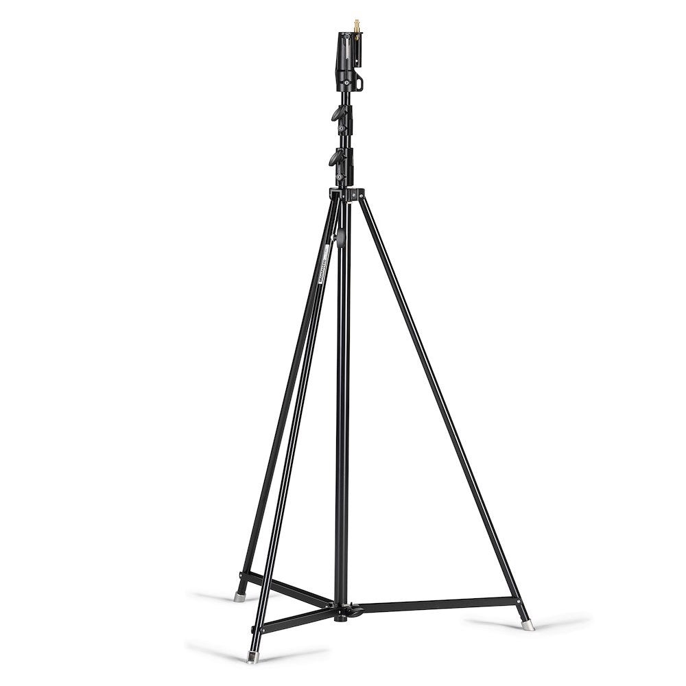 Статив за осветление Manfrotto 111BSU Black Tall 3-Sections Stand 1 Levelling Leg 5г. гаранция