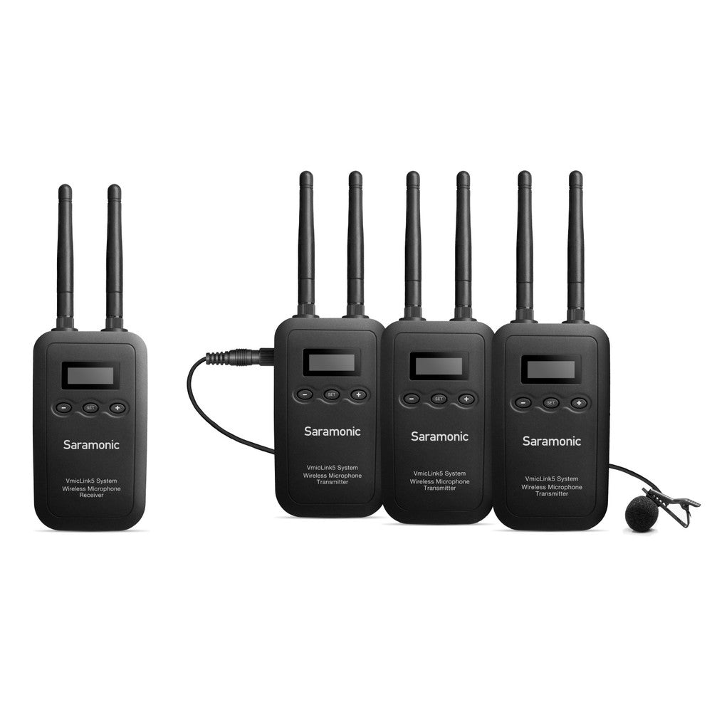 Saramonic Vmiclink5 5.8Ghz Shf Wireless Lavalier Microphone System