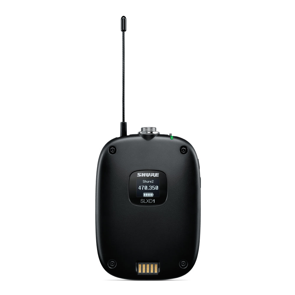 Shure SLXD15 G59(470-514 MHz) Digital Camera-Mount Wireless System with Bodypack
