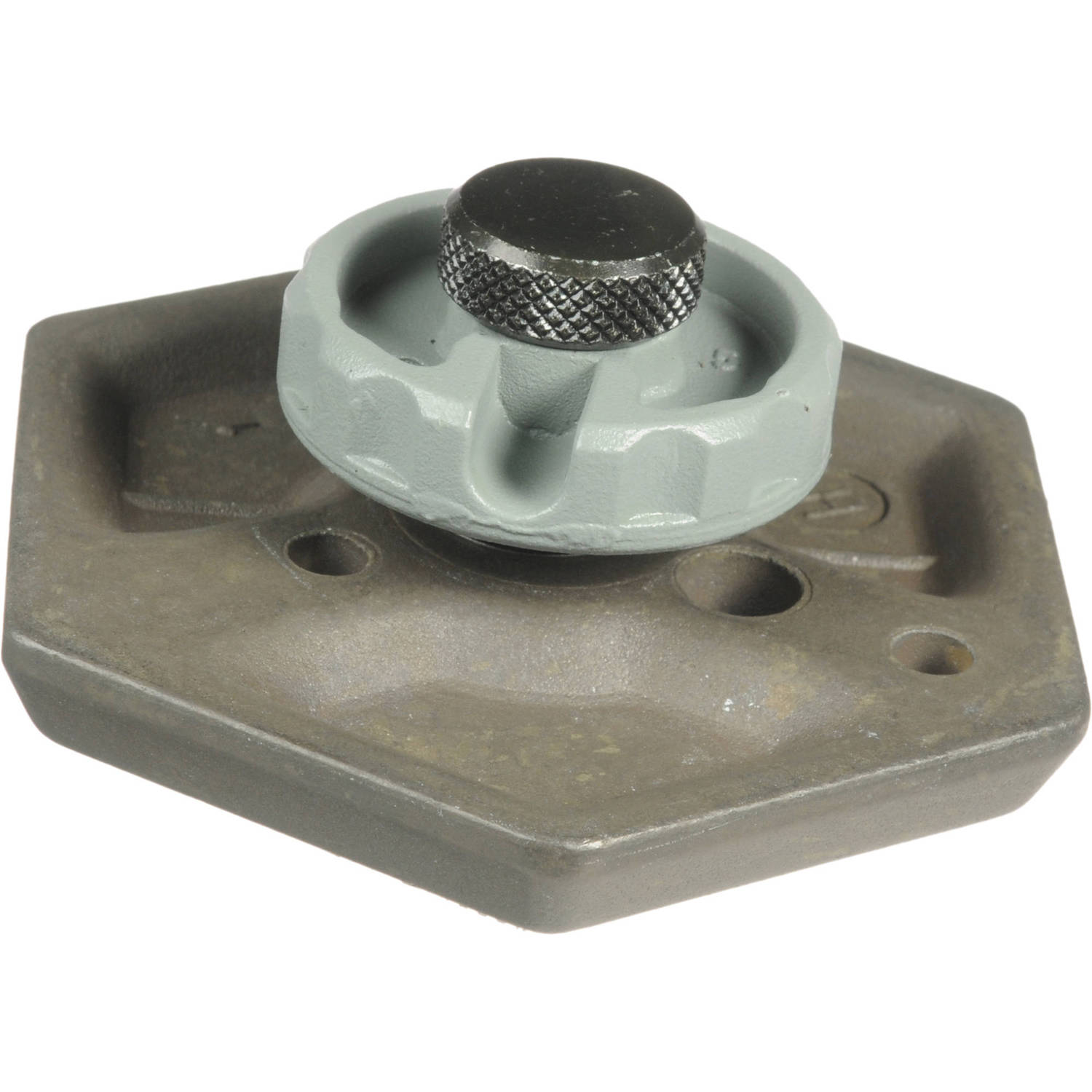 Manfrotto 030-14 Hexagonal Adapter Plate normal with 1/4 screw