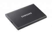 SSD диск, Samsung T7 1TB - USB-C 3.2, 1050 MB/s read, 1000 MB/s write сив