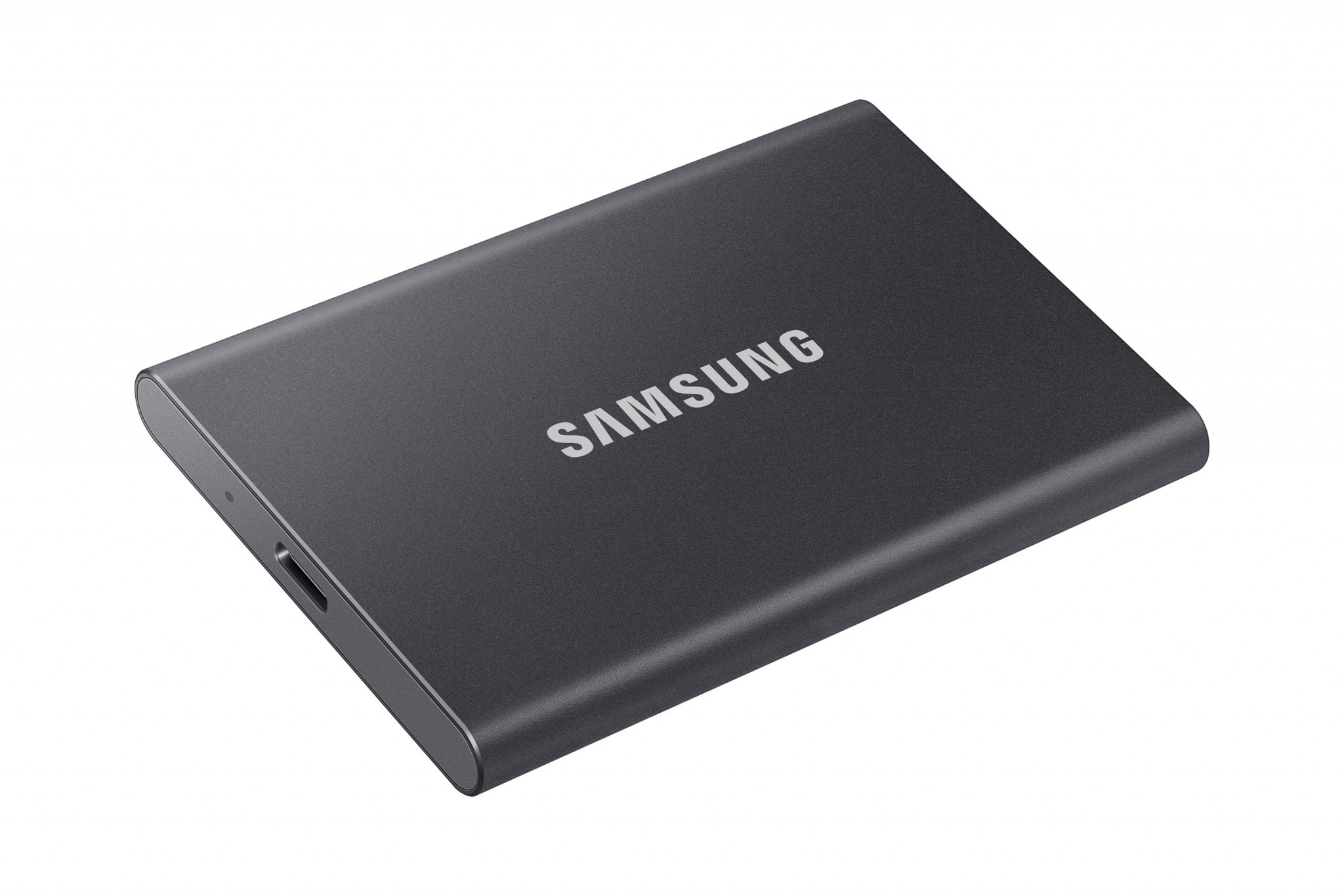 SSD диск, Samsung T7 1TB - USB-C 3.2, 1050 MB/s read, 1000 MB/s write сив