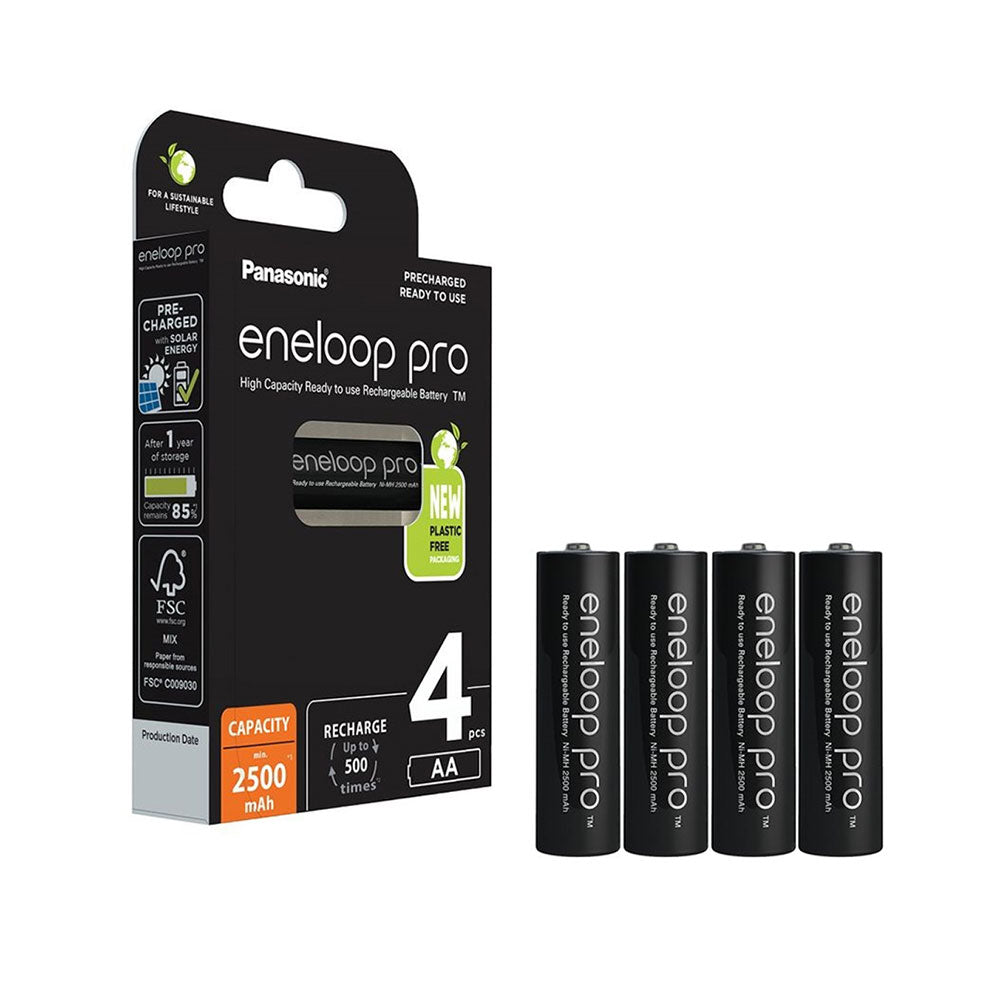 Panasonic Eneloop Pro AA 2500mAh (4 pcs)