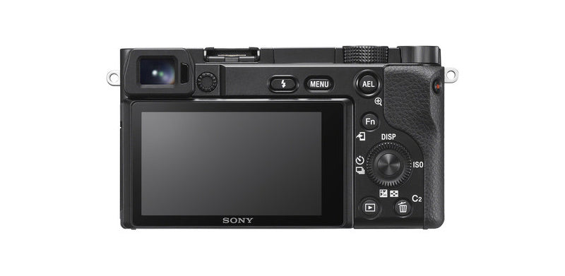 Sony A6100 Black Camera + Sony E PZ 16-50mm f3.5-5.6 OSS II Lens + Sony E 35mm F1.8 OSS