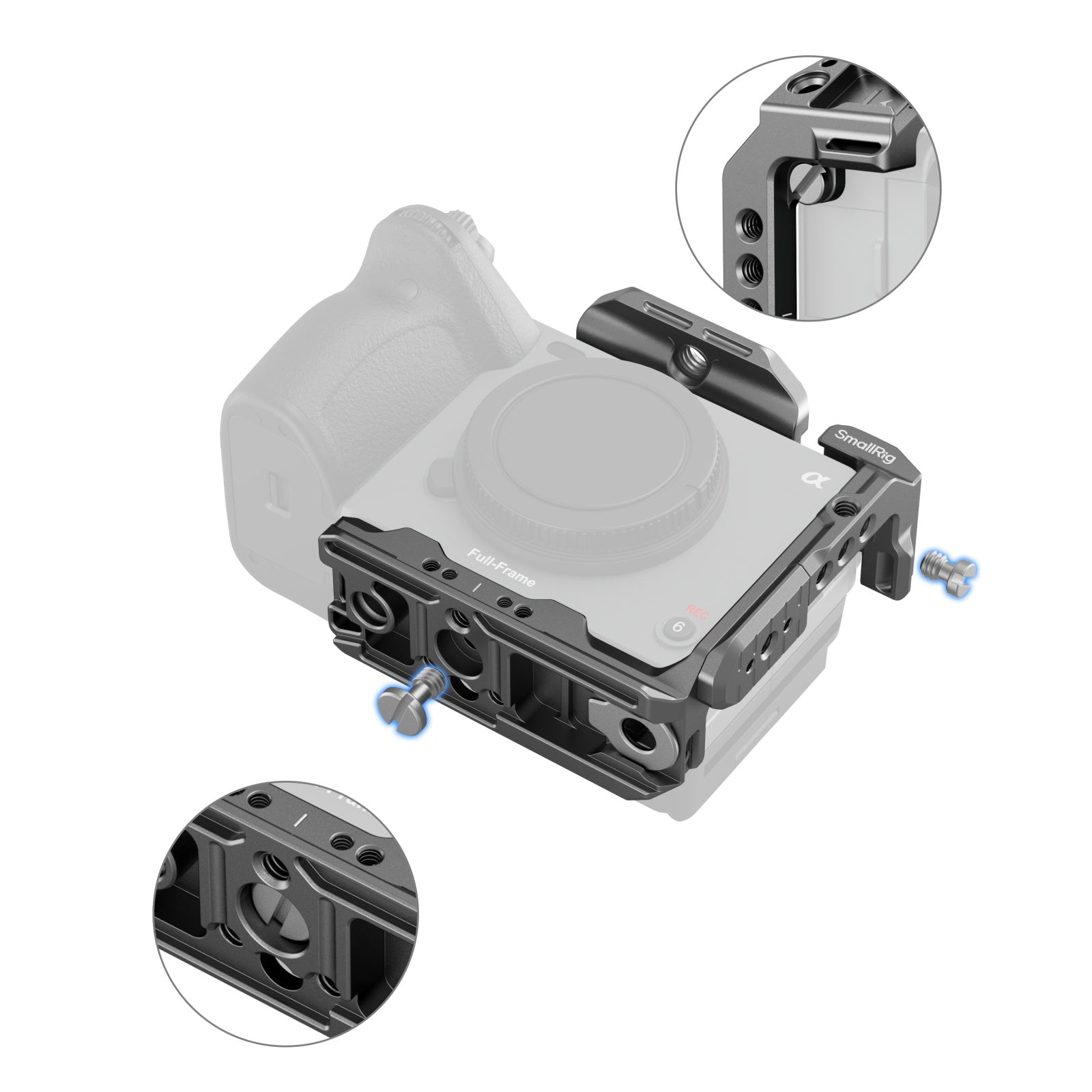 Клетка SmallRig с бързо освобождаване HawkLock за Sony FX3 / FX30