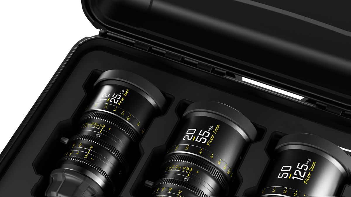 Сет от 3 обектива DZOFILM Pictor 12-25mm, 20-55mm и 50-125mm T2.8
