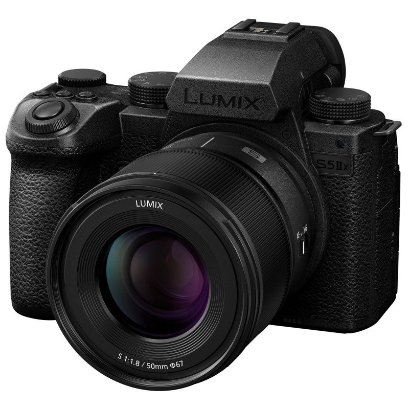 Фотоапарат Panasonic Lumix S5 IIx с обектив Lumix S 50mm f1.8 - IP Streaming