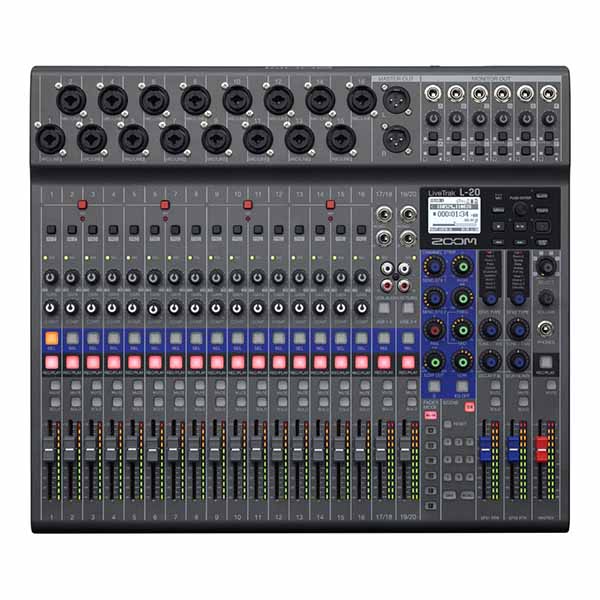 Zoom L-20 Livetrak - Digital Mixer and Recorder