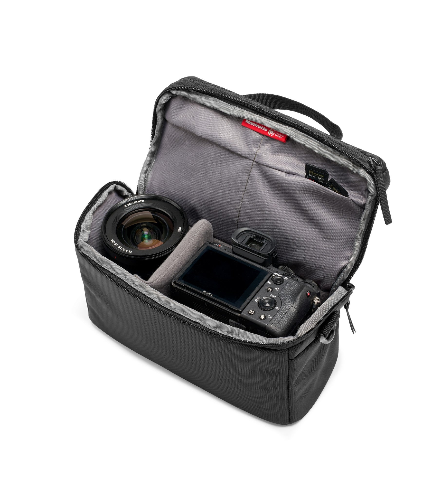 Чанта Manfrotto Advanced3 shoulder bag M III за безогледална камера или DSLR от начален клас