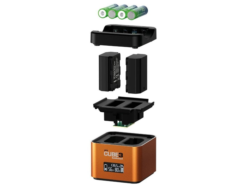 Зарядно устройство Hahnel Procube3 за Sony - Двуканално