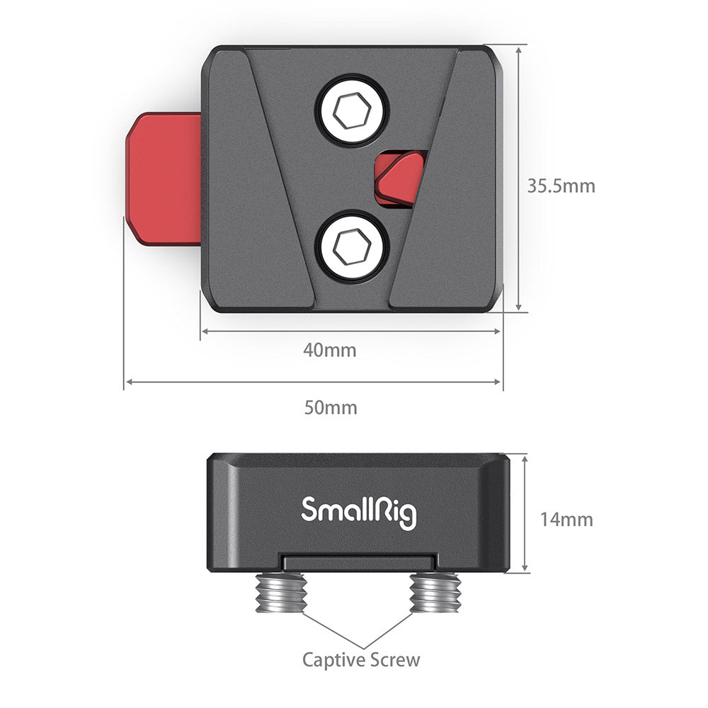 SmallRig Mini V-Mount BATTERY PLATE