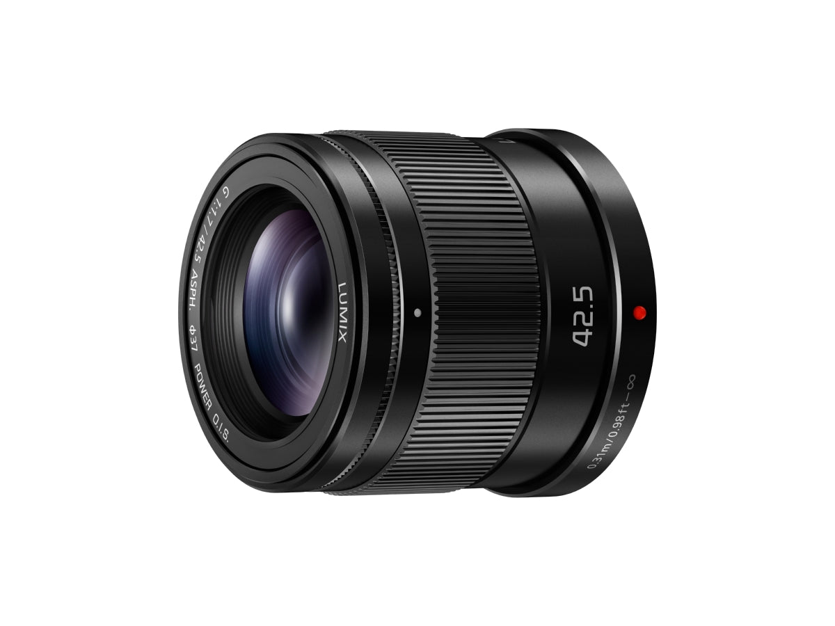 Обектив Panasonic 42.5mm f1.7 Asph Power OIS - Черен