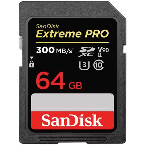Карта памет SanDisk EXTREME PRO® SDXC™ 64GB V90 UHS-II 300MB/s