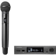 Безжичен с-ма Audio-Technica ATW-3212/C510 HH2 821.100-864.900 MHz - Ръчен микрофон със сменяема капсула и настолен приемник
