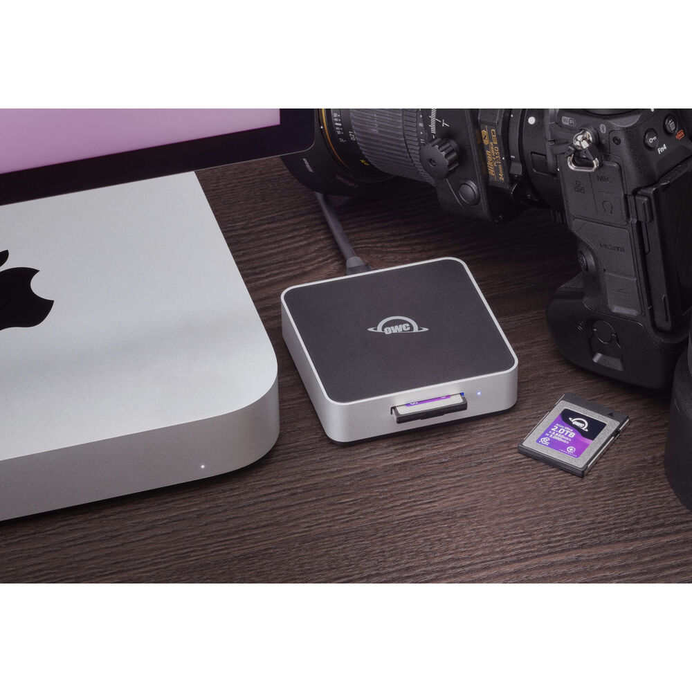 Четец OWC Atlas CFexpress 4.0 Type B with USB4, Thunderbolt 4 and USB-C