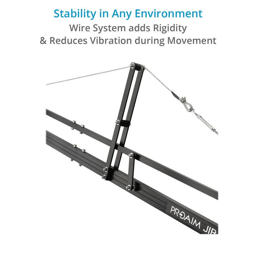 PROAIM JIB Arm - 3.6m with Jr. Pan-Tilt Head