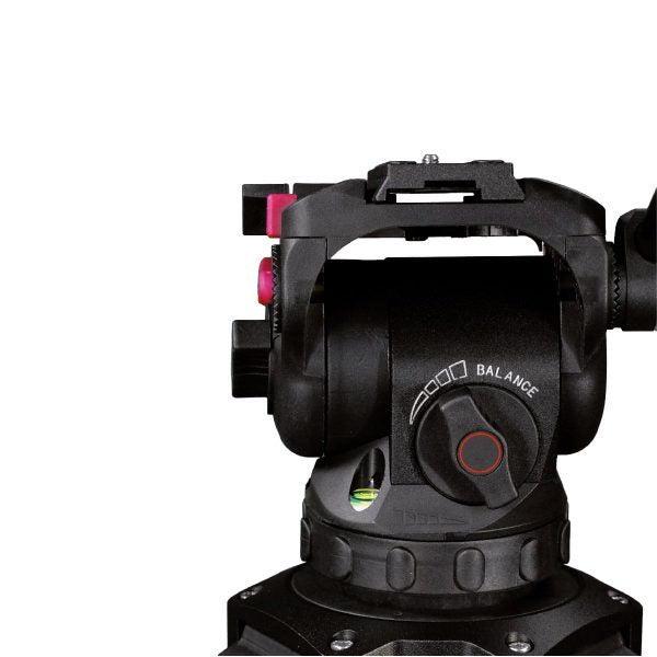 Cartoni FOCUS 8 2-St  Red Lock ALU System GS