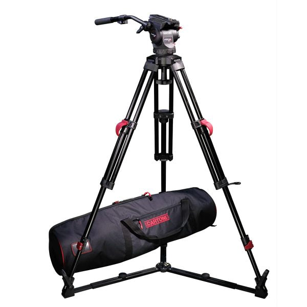 Cartoni FOCUS 8 2-St  Red Lock ALU System GS