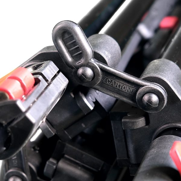 Видеостатив кит Cartoni FOCUS 8 2-St  Red Lock Алуминиев 75mm - среден паяк