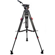 Cartoni FOCUS 12 2-St  Red Lock ALU  System MS 100mm