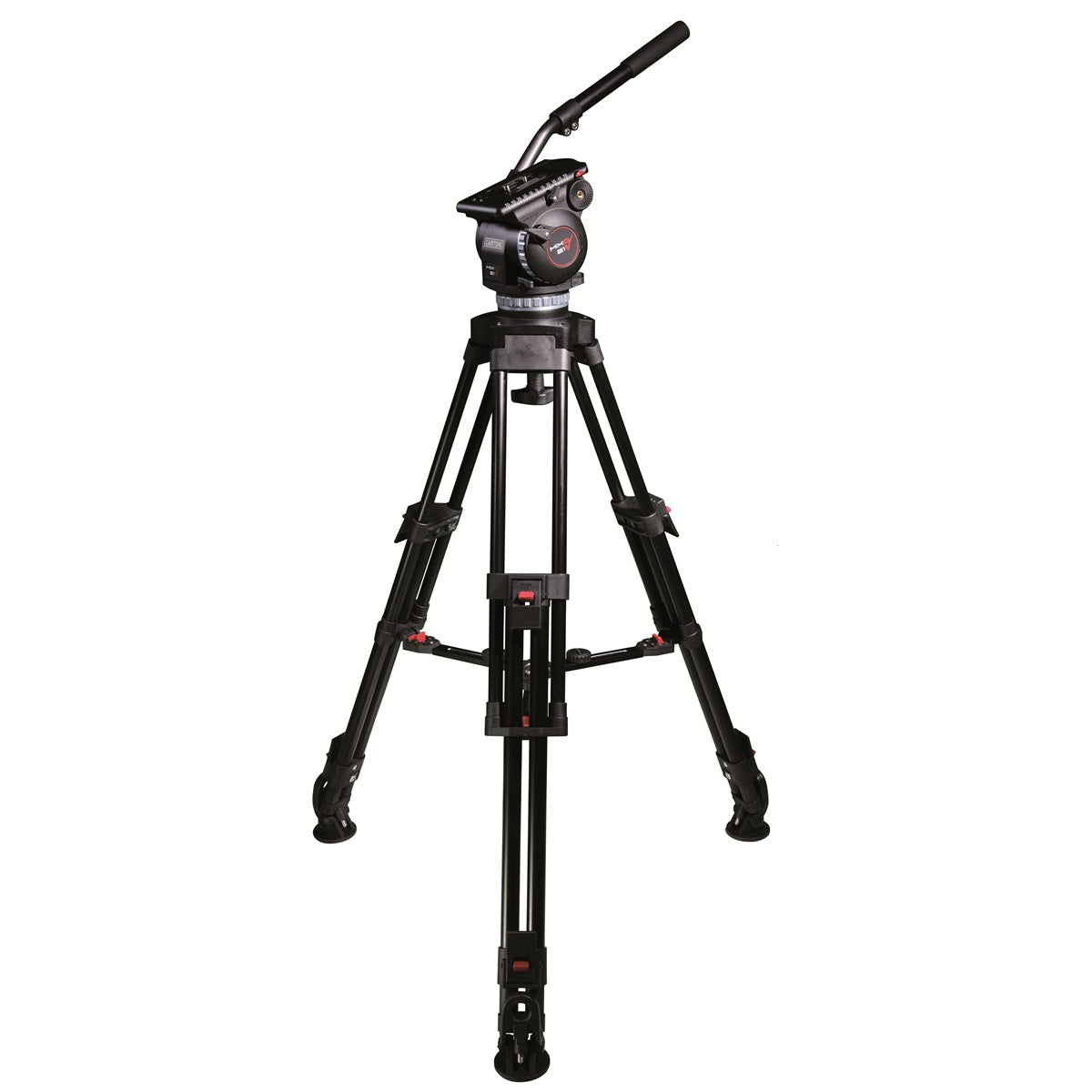 Видеостатив комплект Cartoni MIXO 21 Алуминиев 100mm 2 stage - среден паяк